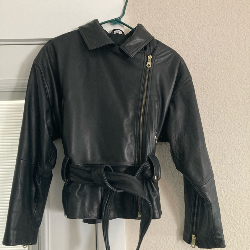 Andrew Marc Addition Women's Black Leather Jacket